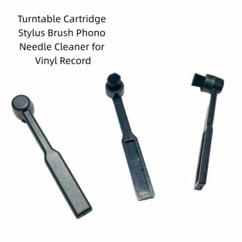 Vinyl Record Cleaner - 1 adet pikap Stylus fırçası vinil