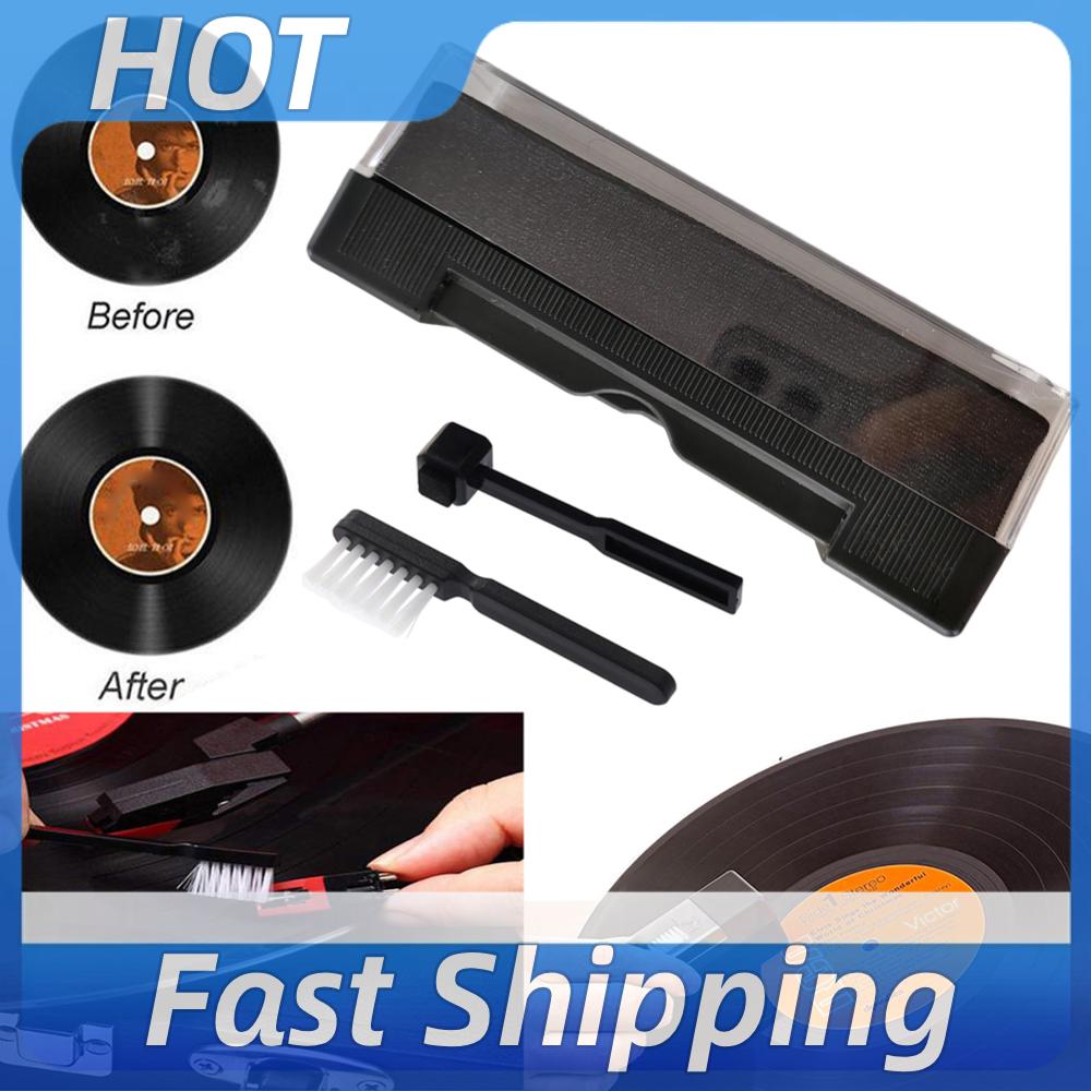Vinyl Record Cleaner - 3 Adet Vinil Plak Temizleme Seti