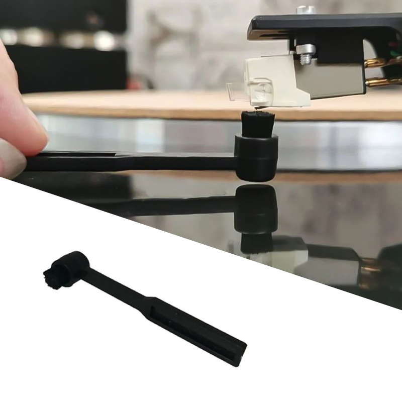 Vinyl Record Cleaner - Pikap Kartuşu Stylus Fırça Vinil Plak