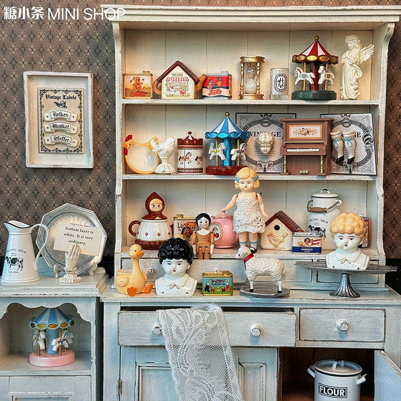 Minyatür Vintage Bebek Seti, E - Vintage Collectible Figurines incelemesi ve fiyatı