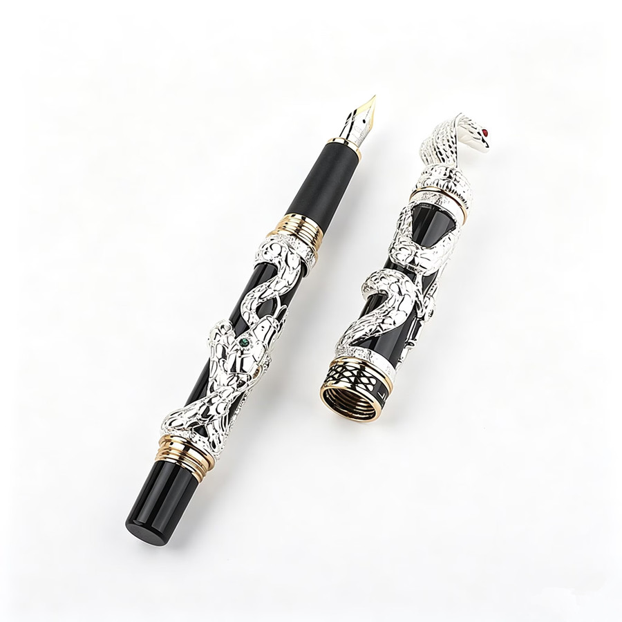 Jinhao Lüks 3D Yılan Kabartmal - Vintage Collectible Pens incelemesi ve fiyatı