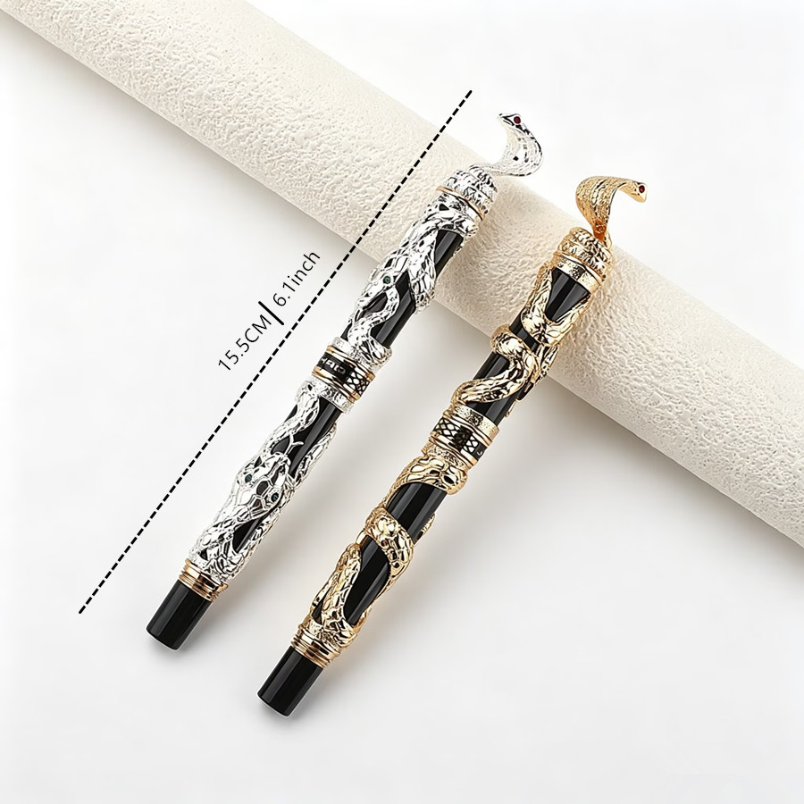 Jinhao Lüks 3D Yılan Kabartmal - Vintage Collectible Pens incelemesi ve fiyatı