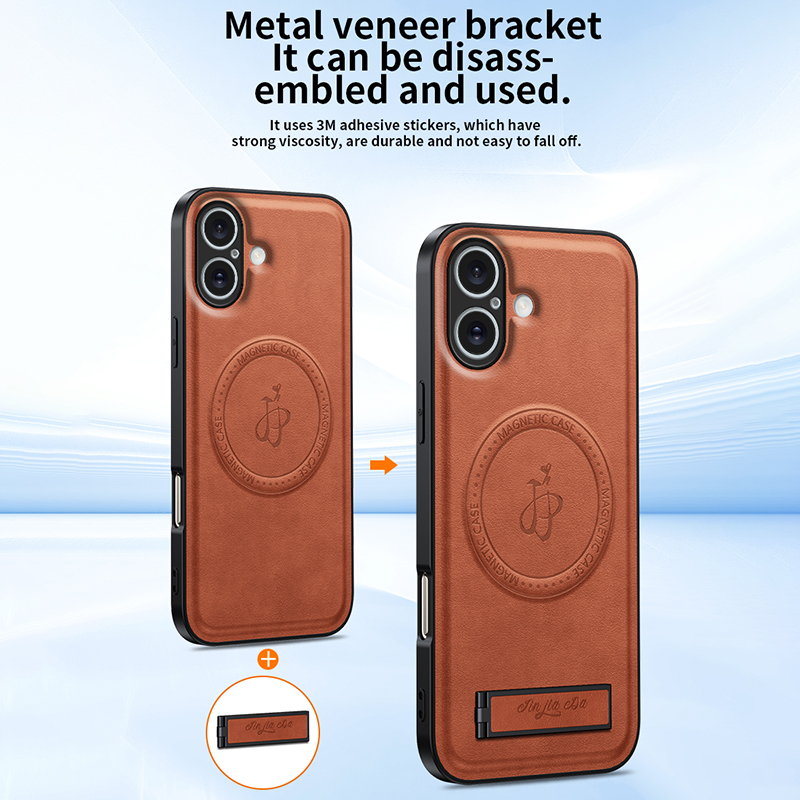 Lüks Deri Standlı Telefon Kılı - Camera Leather Case incelemesi ve fiyatı