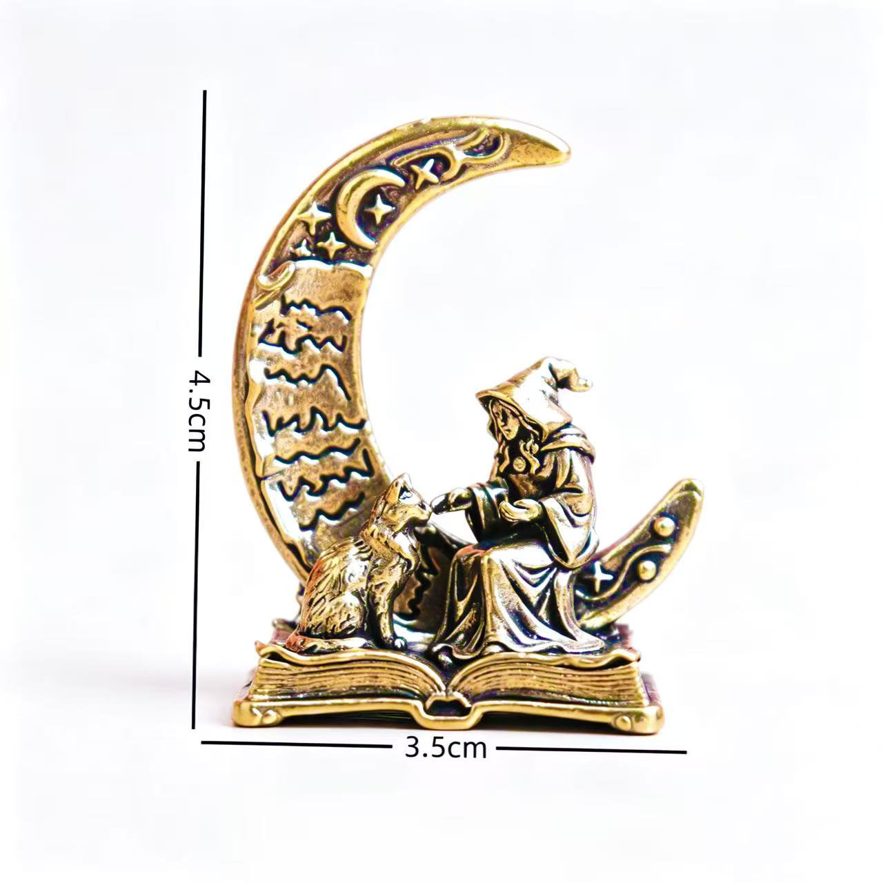 Pirinç Ay Cadısı Dekorasyon He - Vintage Collectible Figurines incelemesi ve fiyatı