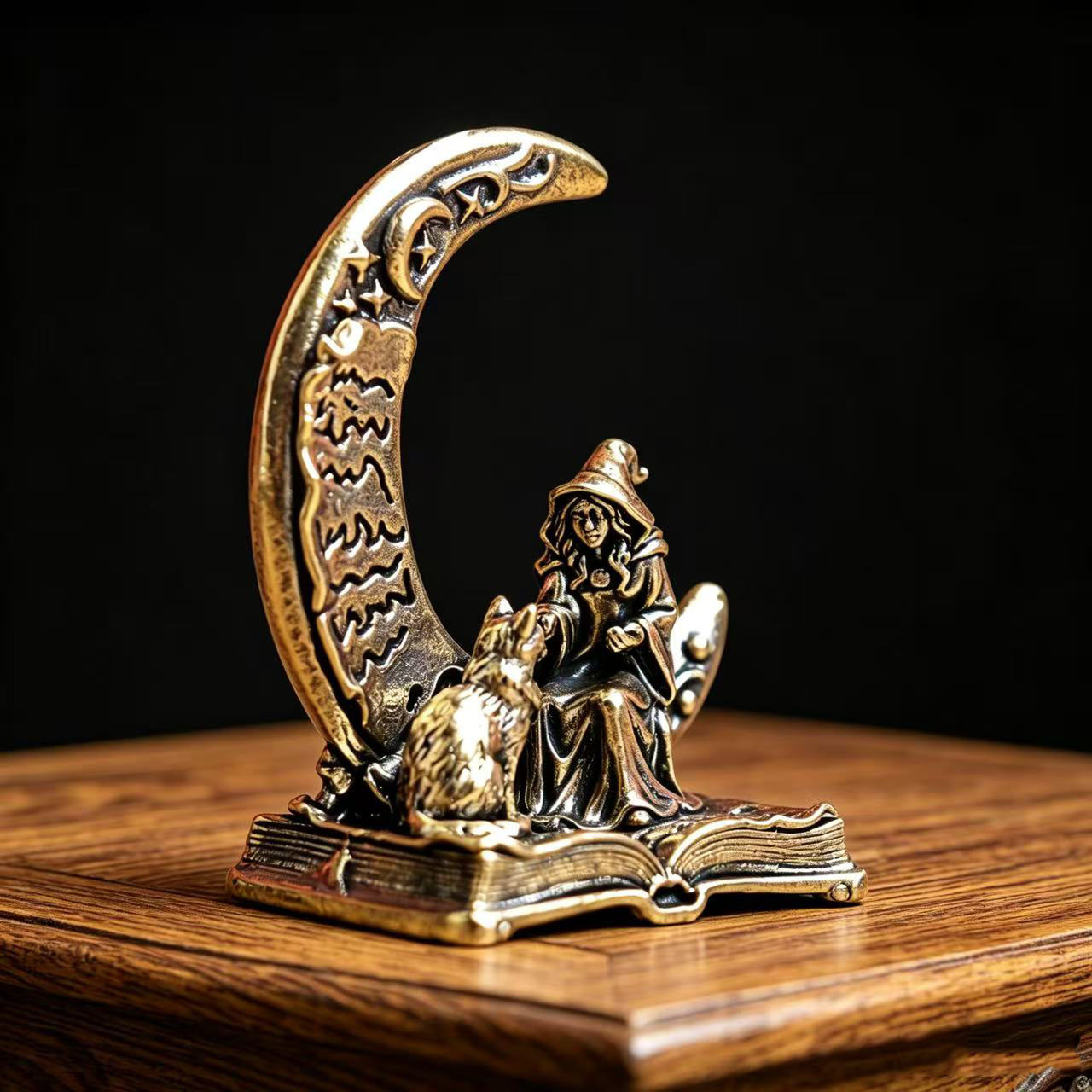 Pirinç Ay Cadısı Dekorasyon He - Vintage Collectible Figurines incelemesi ve fiyatı