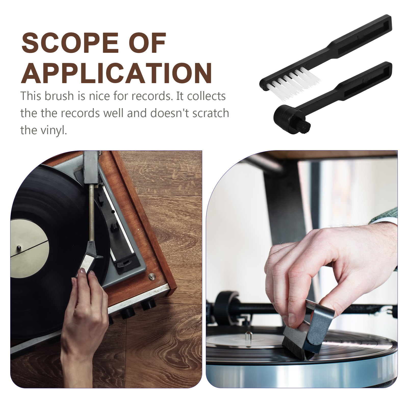 2 Adet Plak Çalar İğne Temizle - Vinyl Record Cleaner incelemesi ve fiyatı