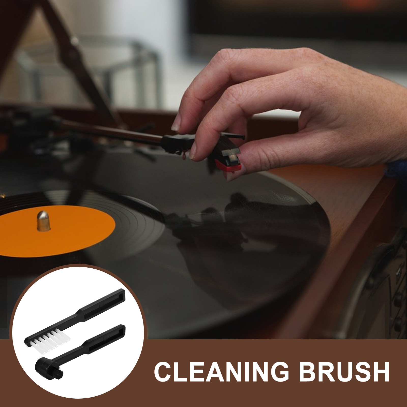 2 Adet Plak Çalar İğne Temizle - Vinyl Record Cleaner incelemesi ve fiyatı