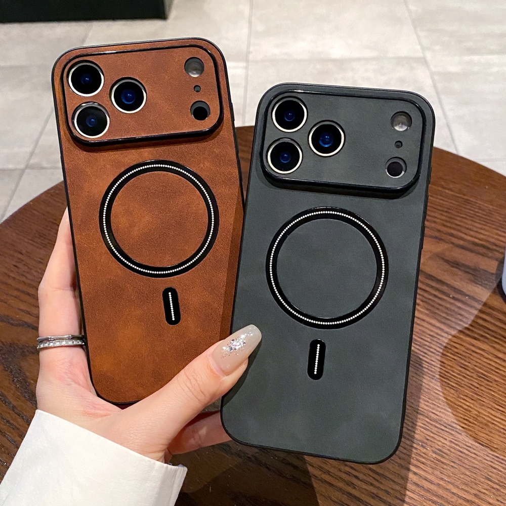 iPhone 17 15 16 Pro Max 14 Plu - Camera Leather Case incelemesi ve fiyatı