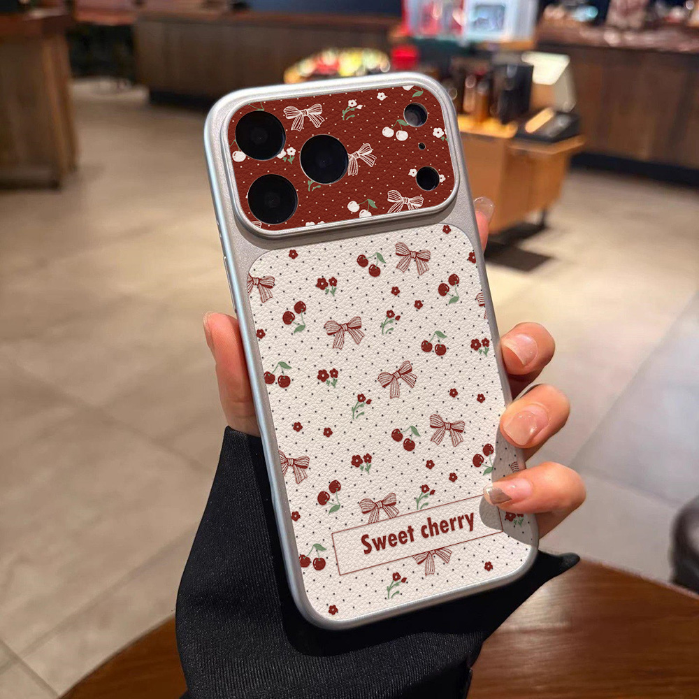 Tatlı Kiraz Fiyonklu Deri Tele - Camera Leather Case incelemesi ve fiyatı