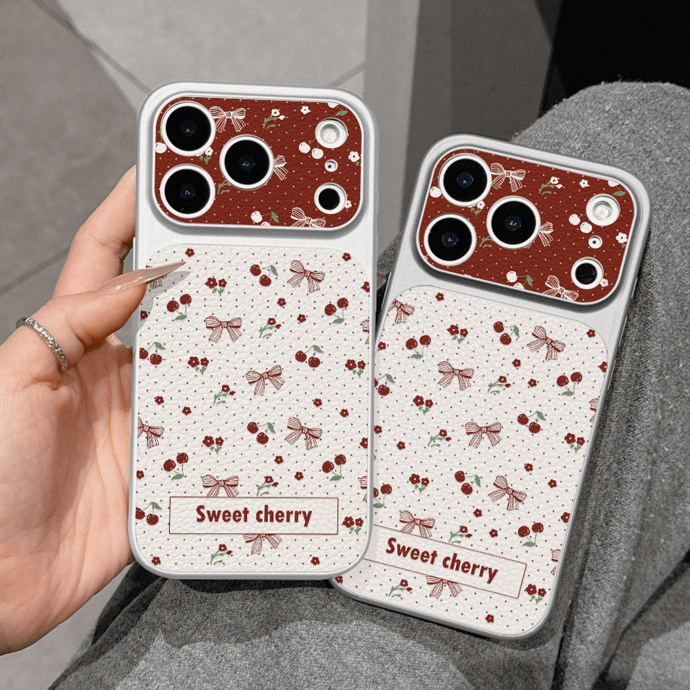 Tatlı Kiraz Fiyonklu Deri Tele - Camera Leather Case incelemesi ve fiyatı