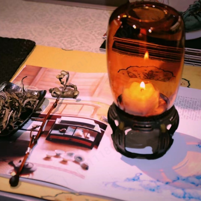 Vintage Cam Mumluk Zen Dekor G - Vintage Collectible Glass incelemesi ve fiyatı